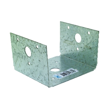 Simpson Strong-Tie Simpson Strong-Tie ZMax 3.25 in. H X 3.56 in. W 18 Ga. Steel Post Base BC40Z